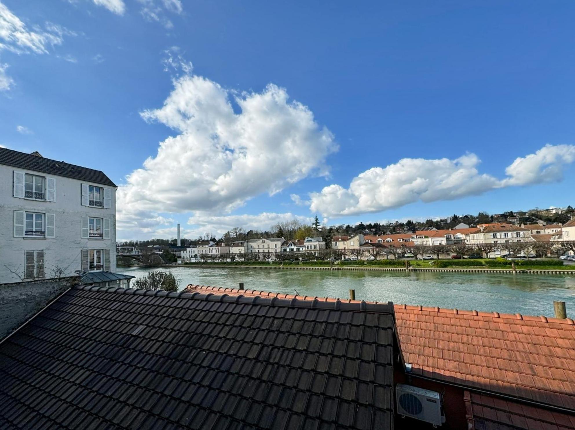 Le Cosy Lagny - Appartement Cosy Avec Balcon Vue Sur Marne Екстер'єр фото